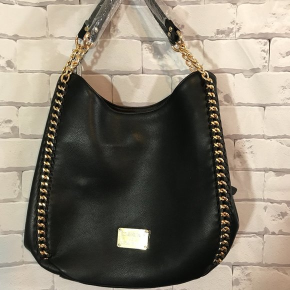 Bebe Bags Bebe Colette Triple Entry Shoulder Bag Black Poshmark